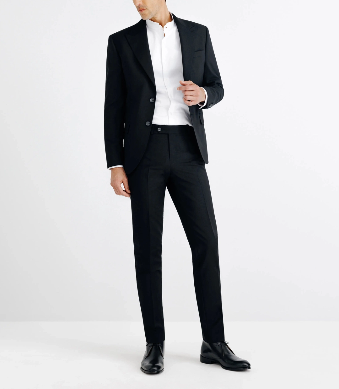 IZAC - Costume col pointe noir