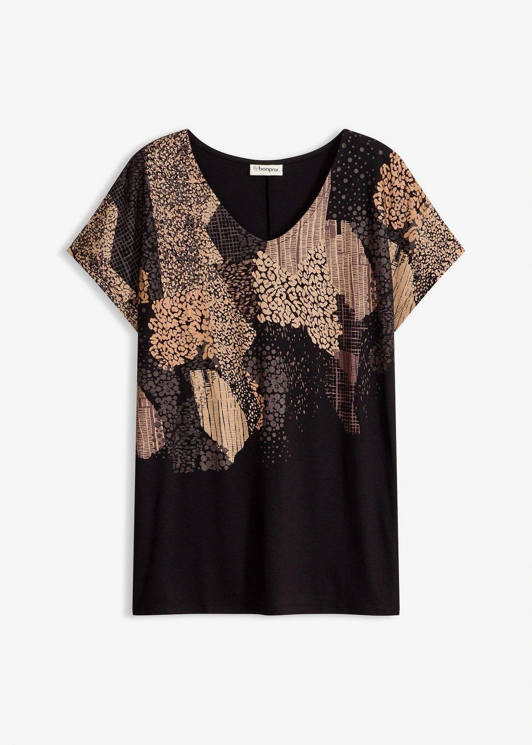 T-shirt doux en viscose extensible