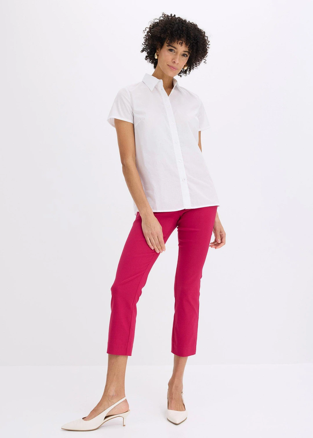 Pantalon 7/8 en bengaline - 2