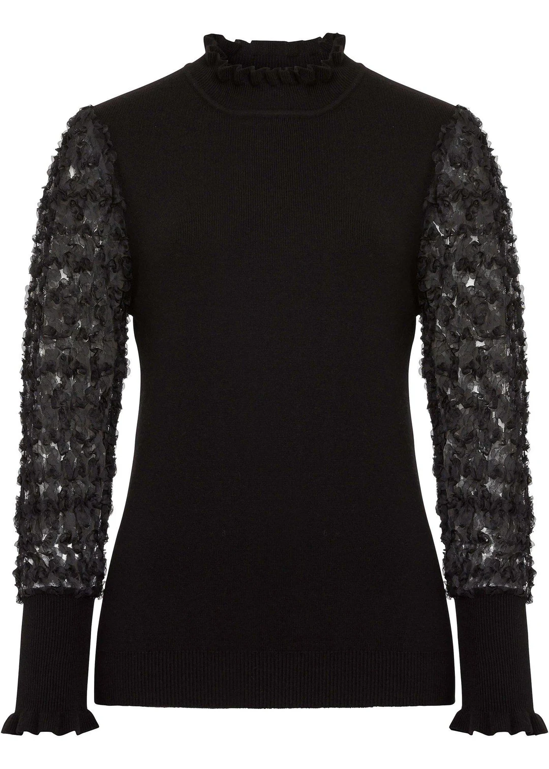Pull doux à col roulé
