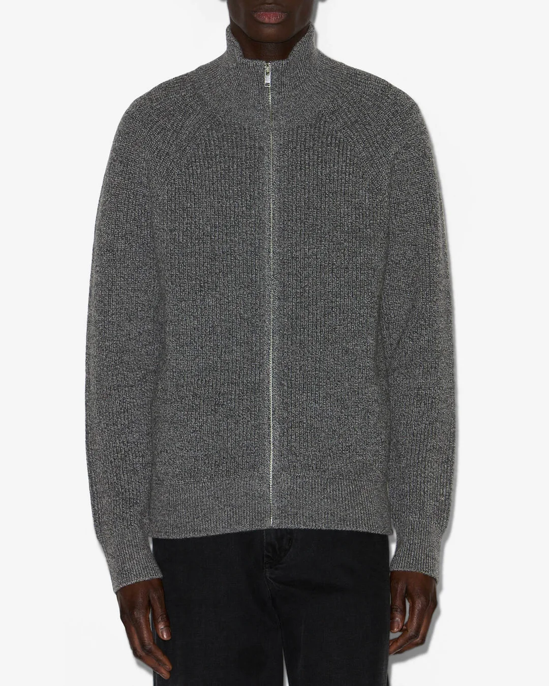 Cardigan Benett - Homme - Gris Foncé - Taille L - 5