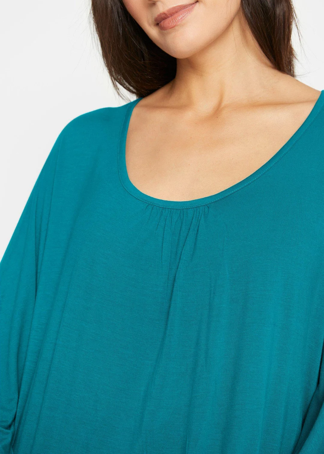 T-shirt en viscose à manches chauve-souris - 3