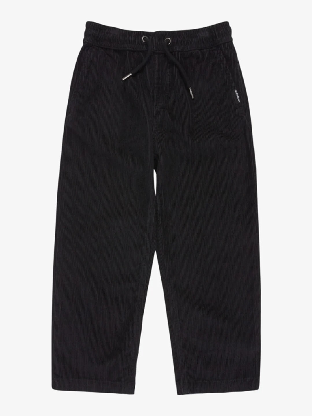 Taxer Cord - Pantalon extensible Noir Garçon