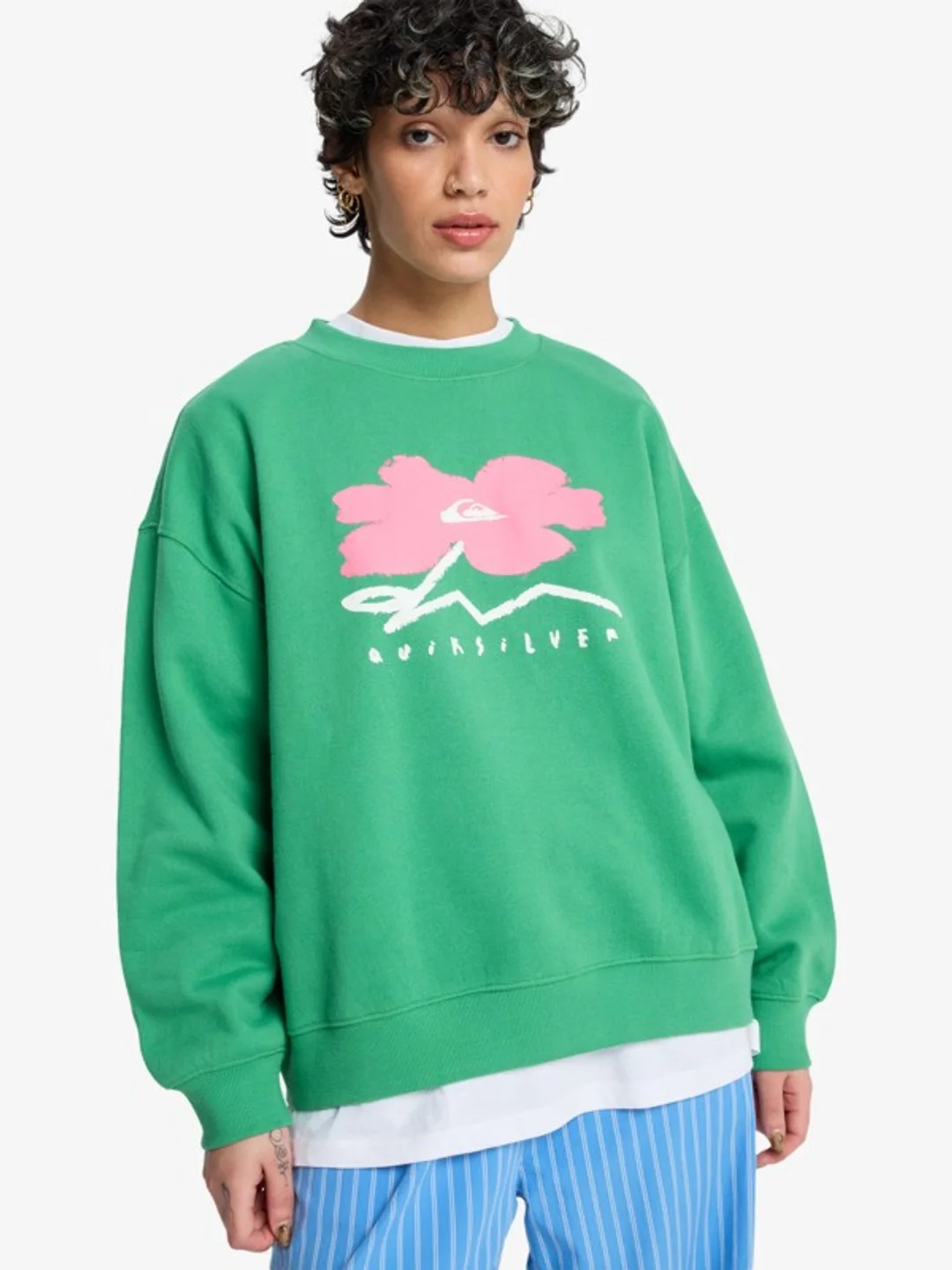 Standard - Sweat à col rond pour Femme Noir
