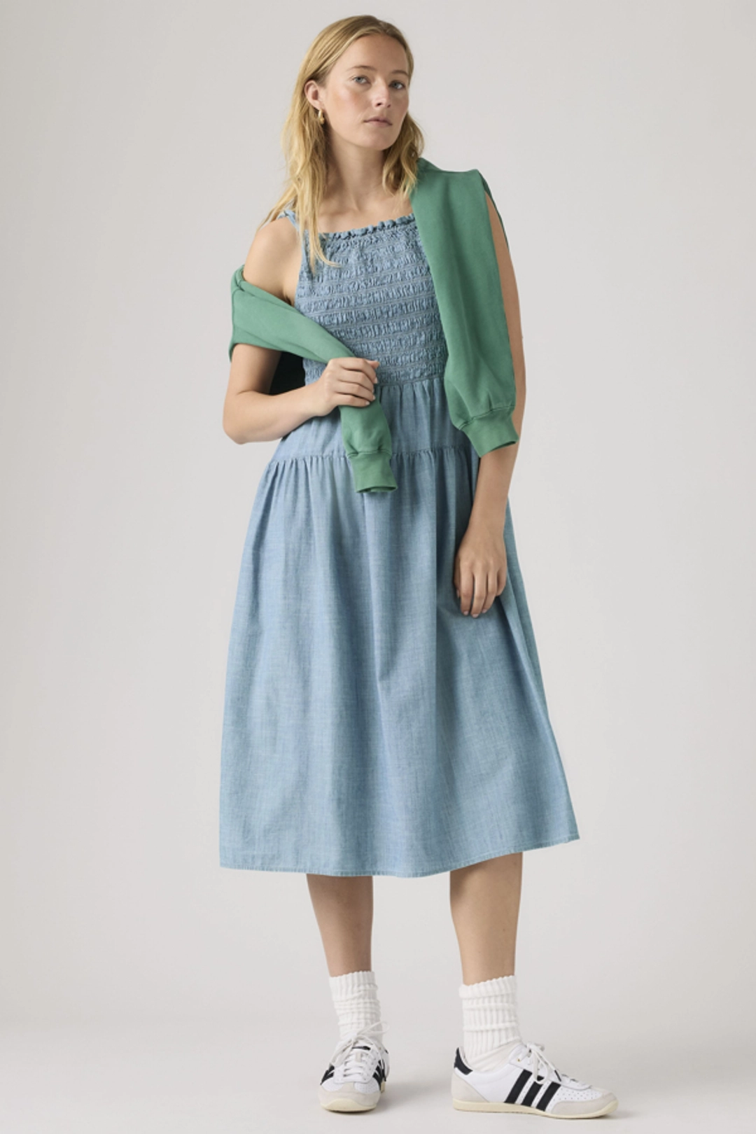 Levi's Robe D'été Monaco - Femme - Bleu / Breezy Blues - XS