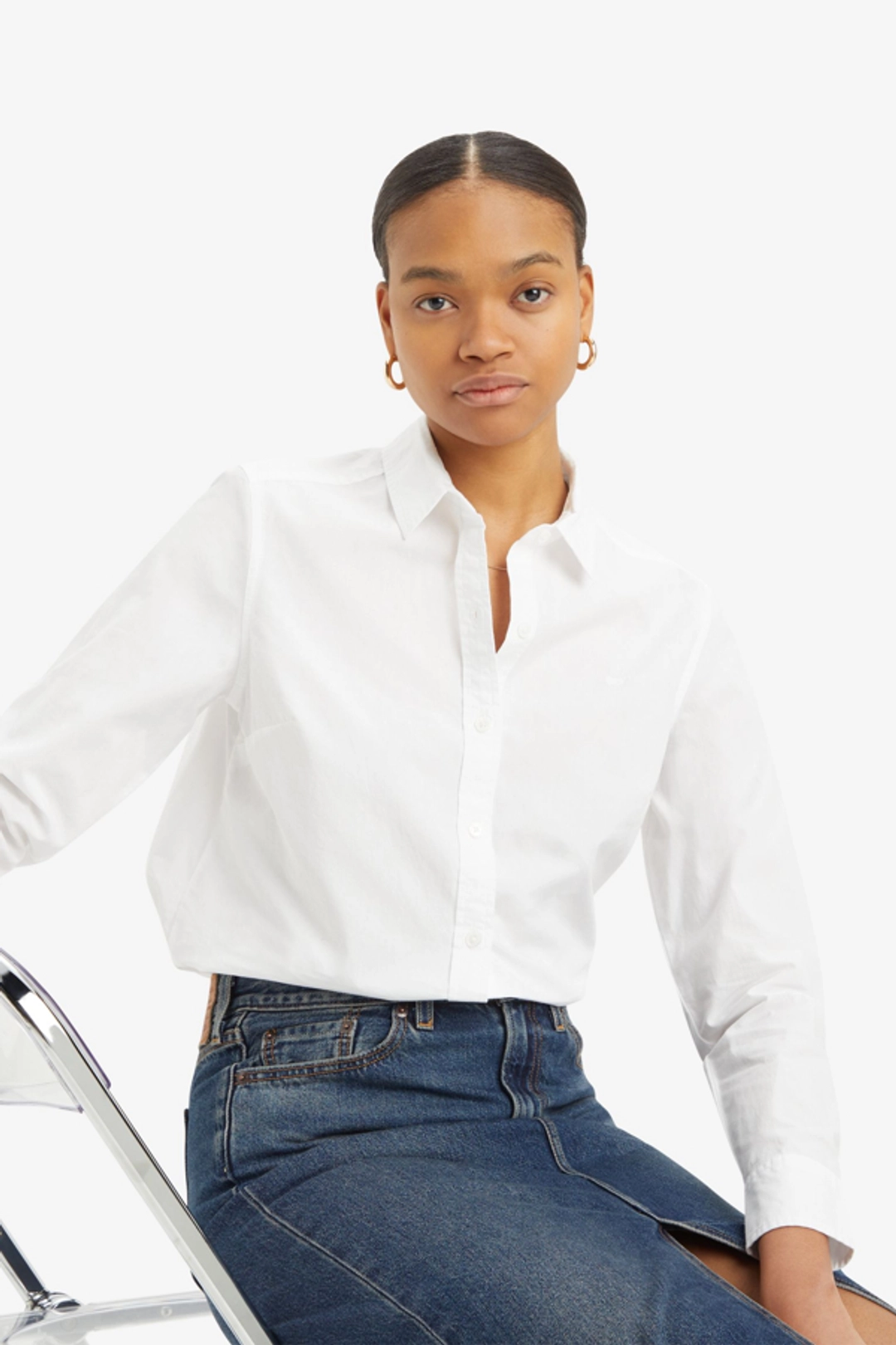 Levi's Chemise Classic - Femme - Blanc / Bright White_Vm - 2XS