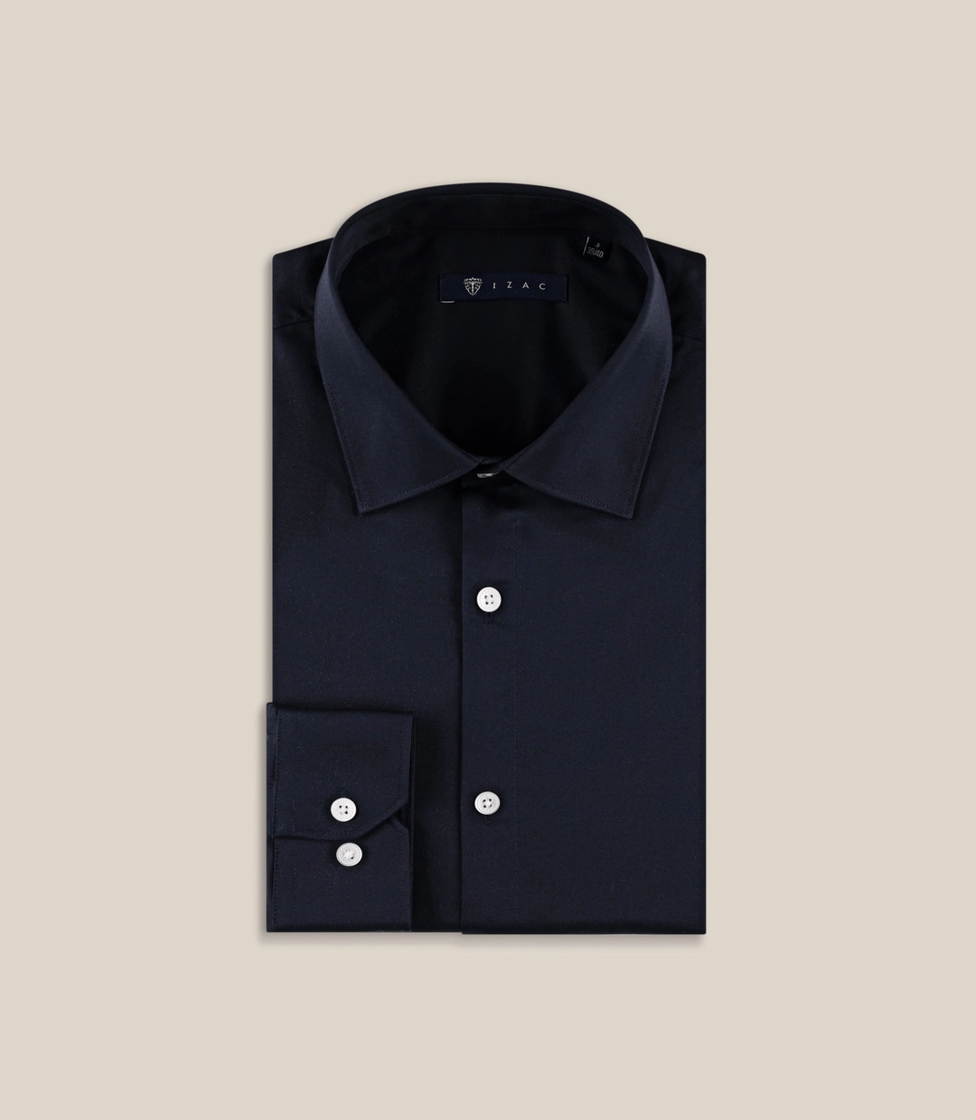 IZAC - Chemise ville slim marine