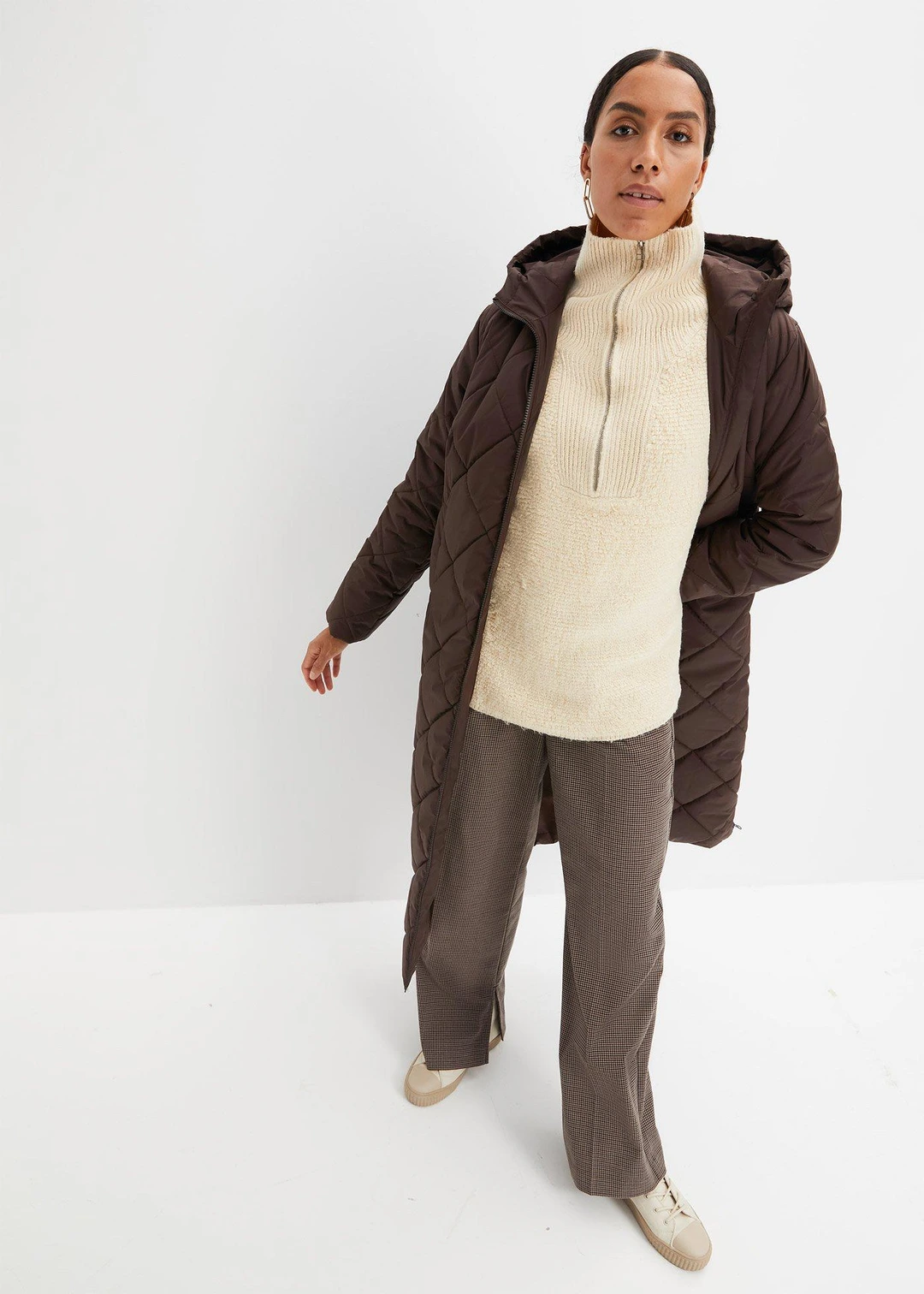 Manteau matelassé et rembourré à capuche - 2
