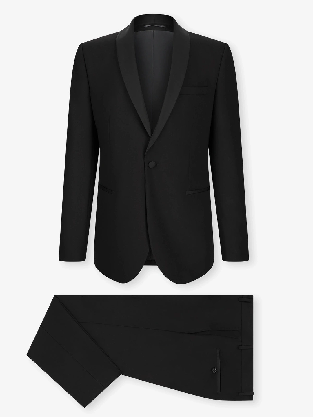 IZAC - Costume col châle noir
