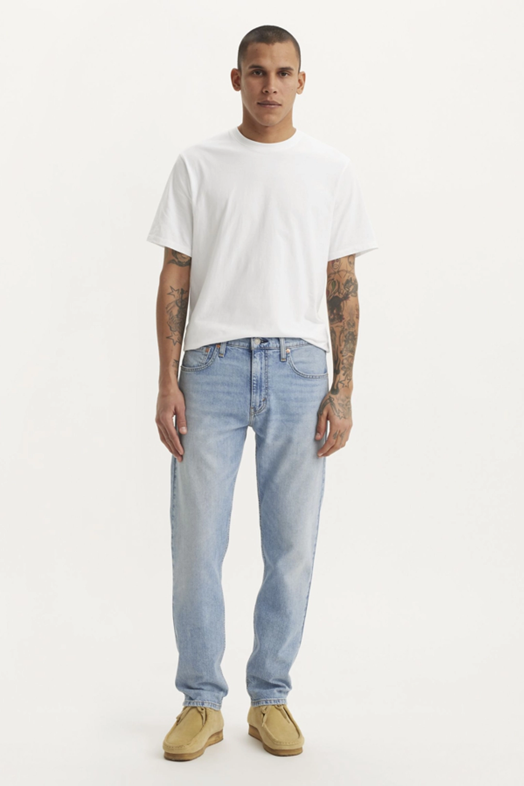 Levi's Jean 502 Taper - Homme - Bleu / Rainy Afternoon - 38X32