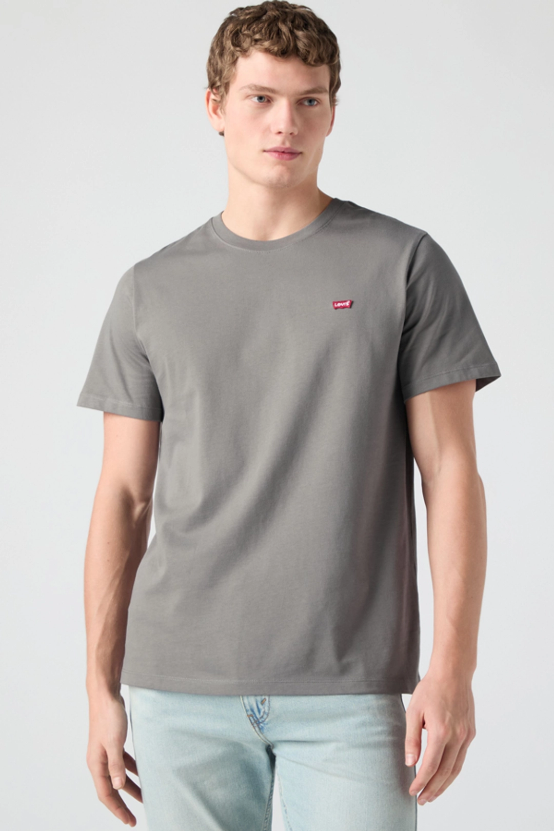 Levi's T Shirt Original Housemark - Homme - Gris / Smoked Pearl - 2XL