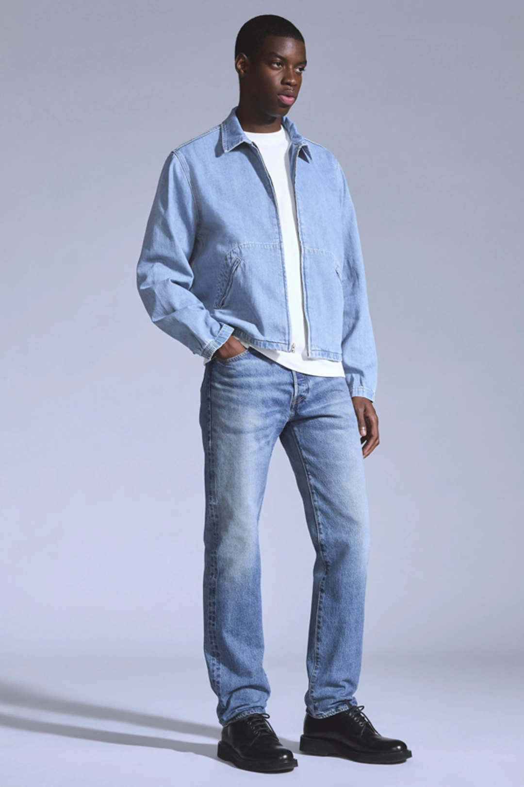 Levi's 1980s Jean 501 - Homme - Bleu / Mij Stream - 36X34