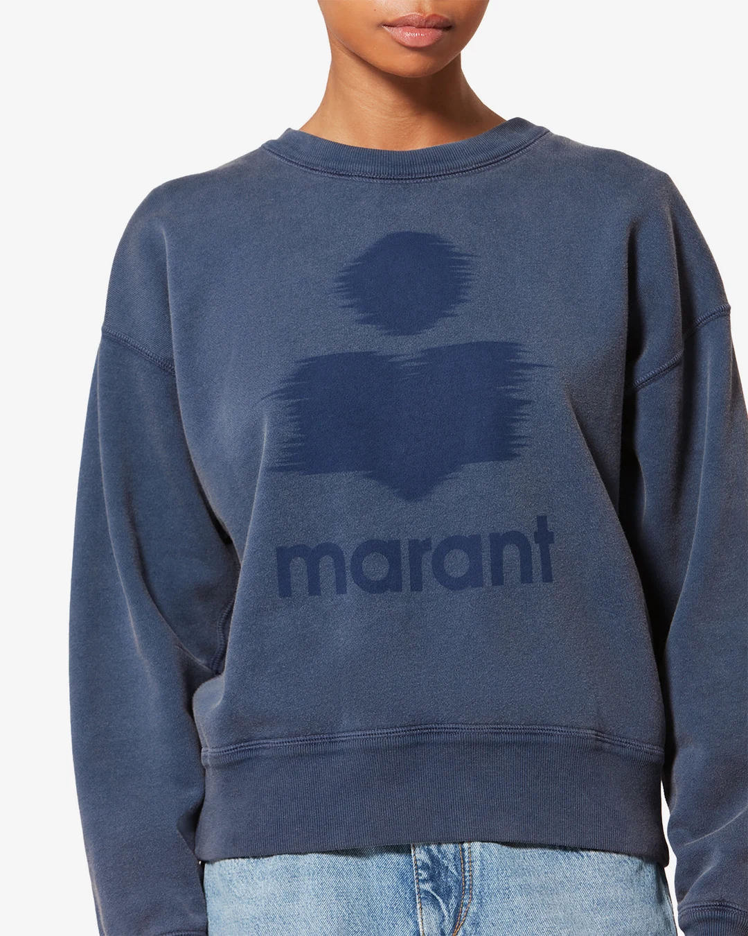 Sweat Shirt Mobyli - Femme - Anthracite - Taille 44 - Marant Étoile - 2