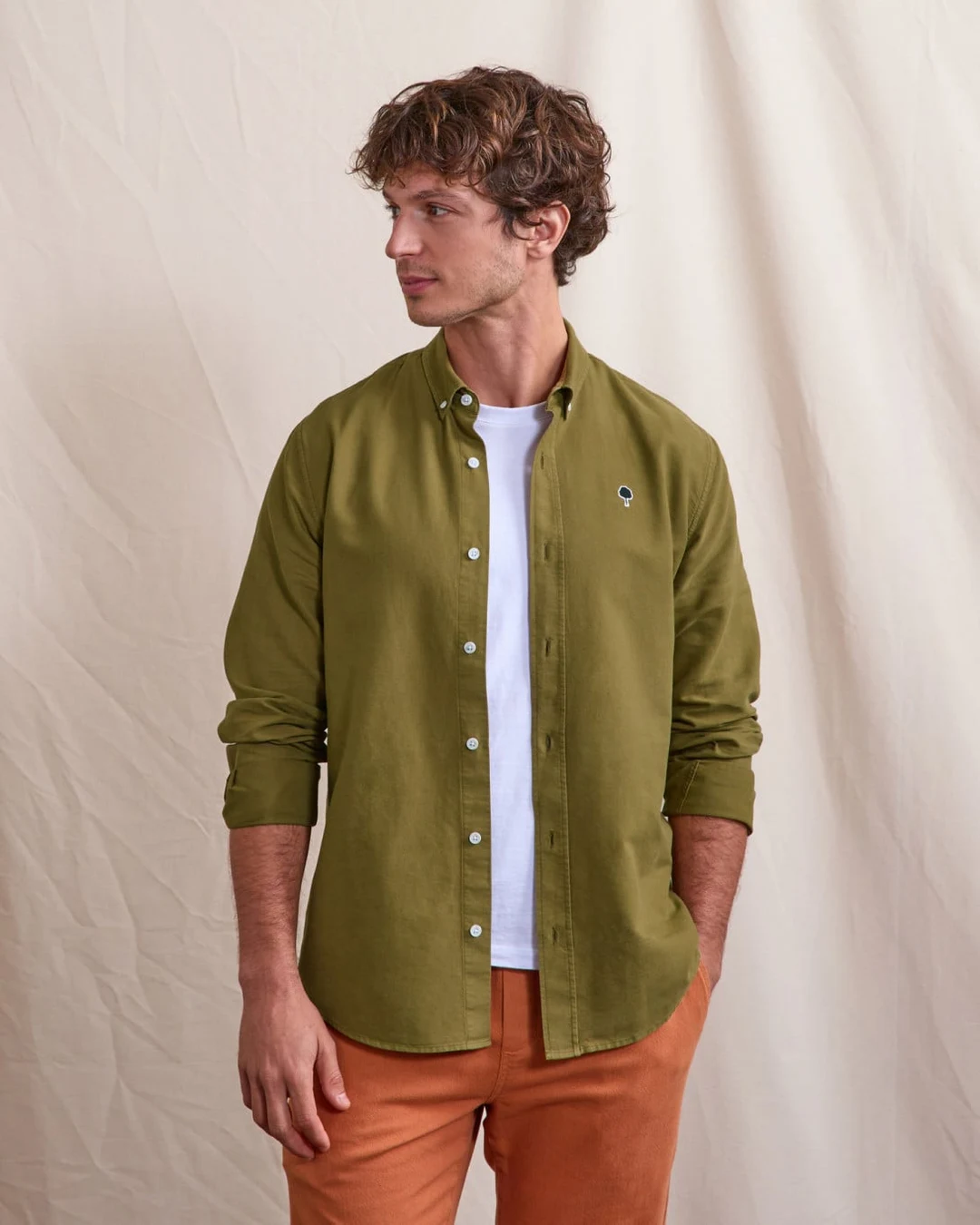 Chemise vert d'eau - IVOY