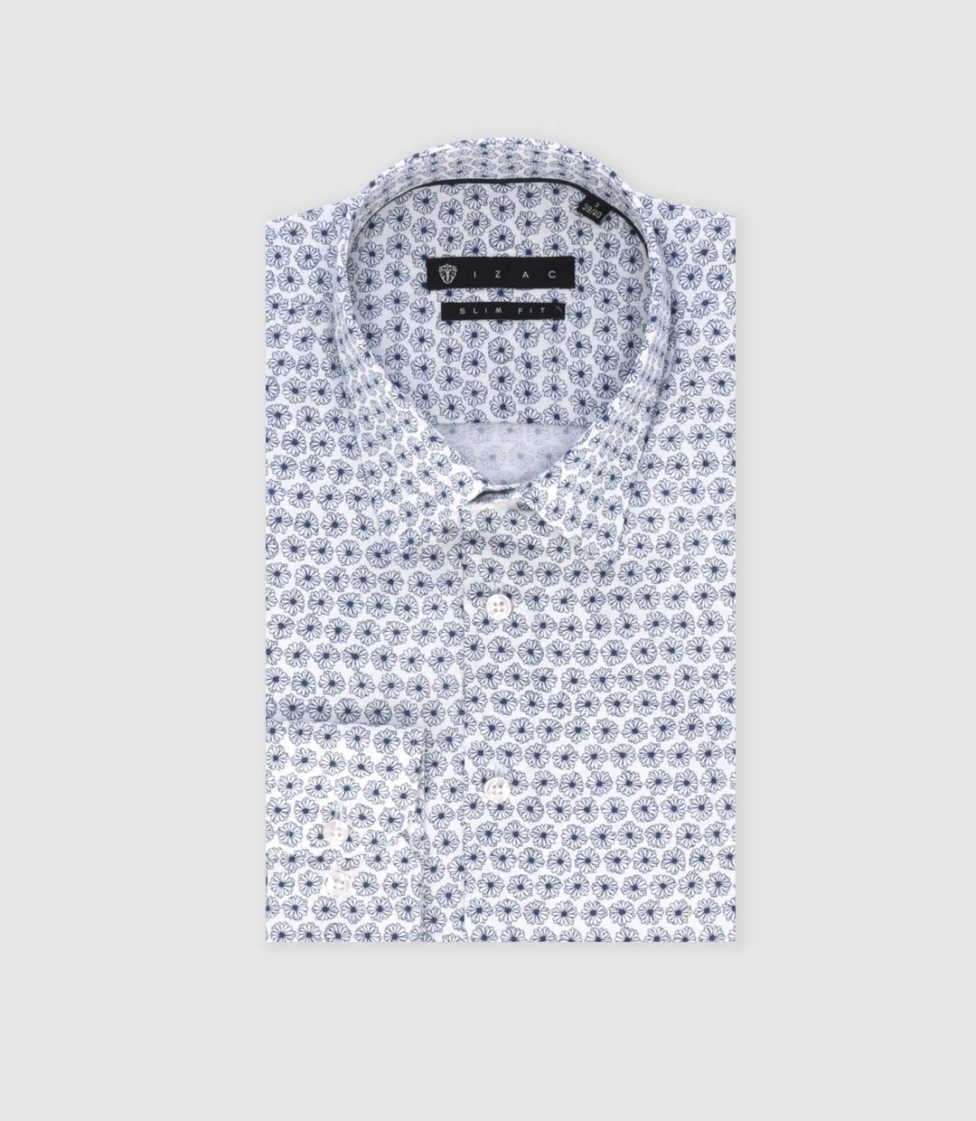 IZAC - Chemise ville marine ''Tifast016''