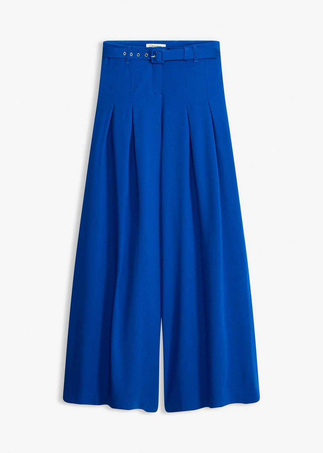 Pantalon à pinces avec ceinture (ens. 2 pces)