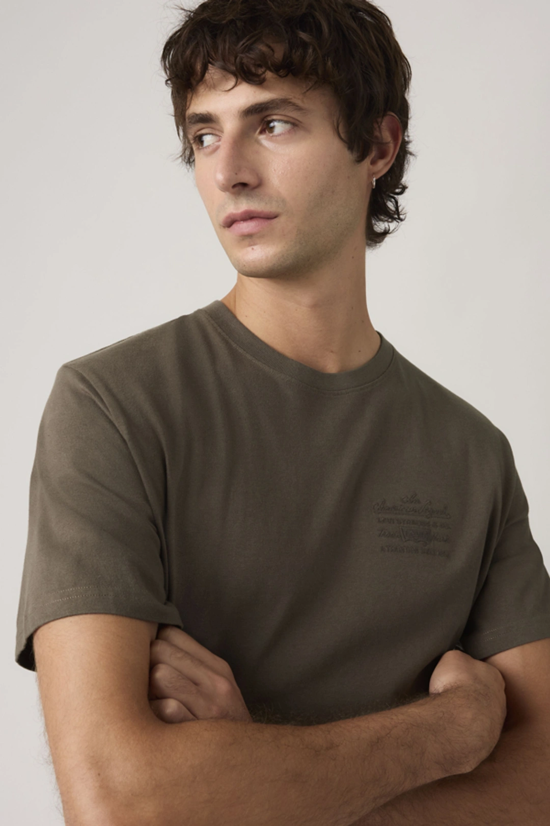 Levi's T Shirt Graphique Relaxed - Homme - Noir / Jet Black - 2XL - 2