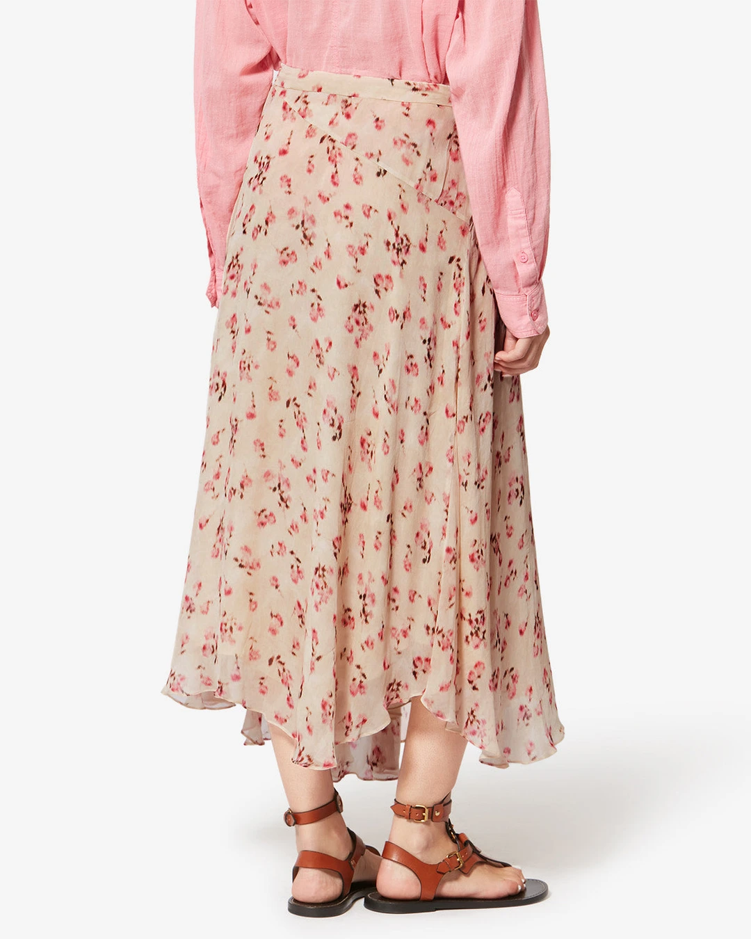Jupe Lycia - Femme - Beige - Taille 42 - Marant Étoile - 3