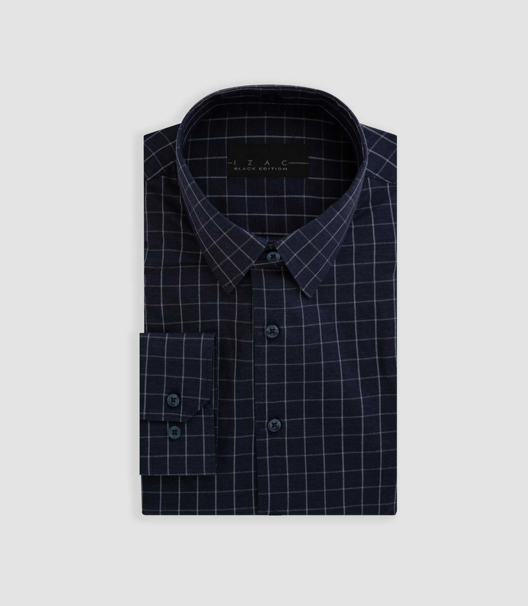 IZAC - Chemise à carreaux marine ''Buffy''
