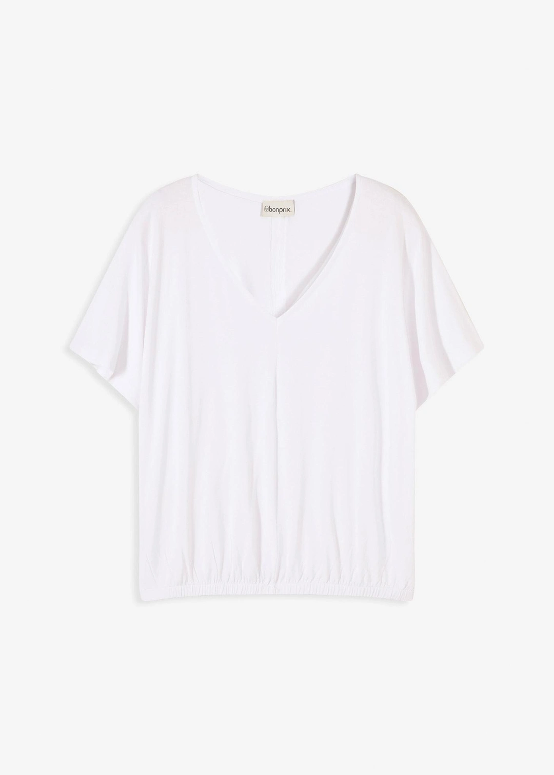 T-shirt oversize en viscose douce et extensible