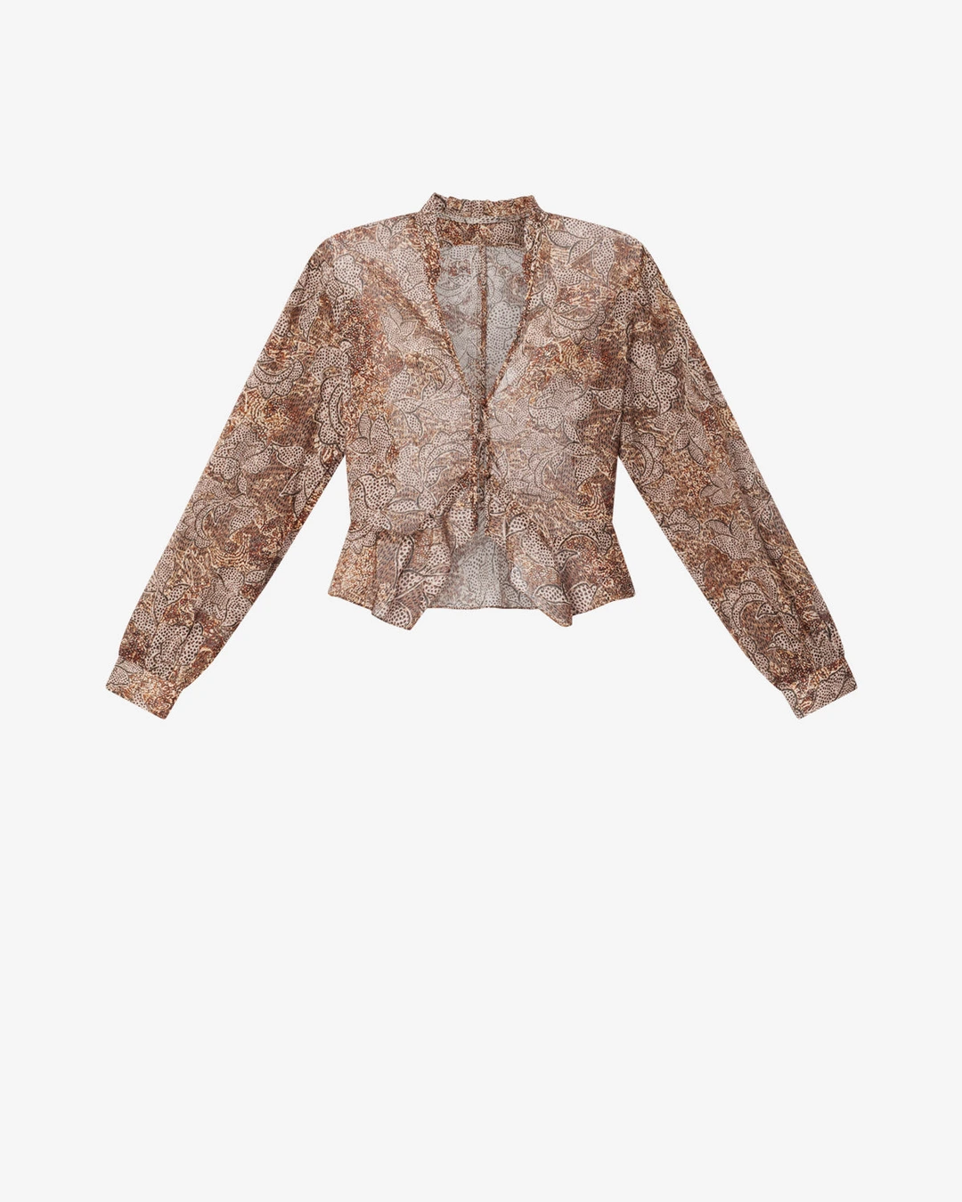 Blouse Celeny - Femme - Ocre - Taille 44