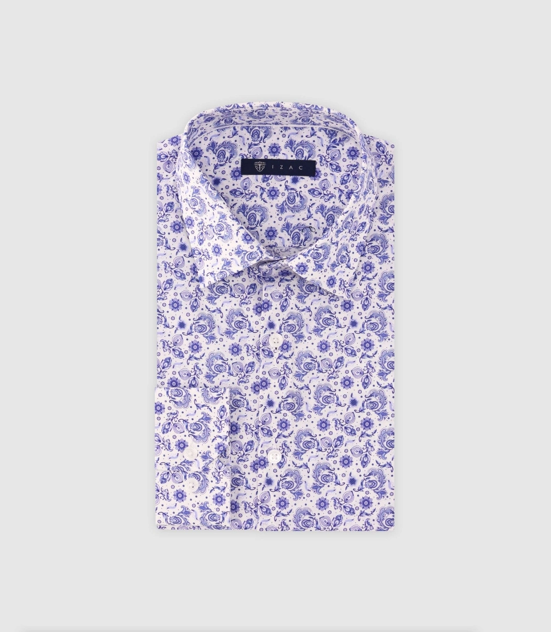 IZAC - Chemise ville bleue