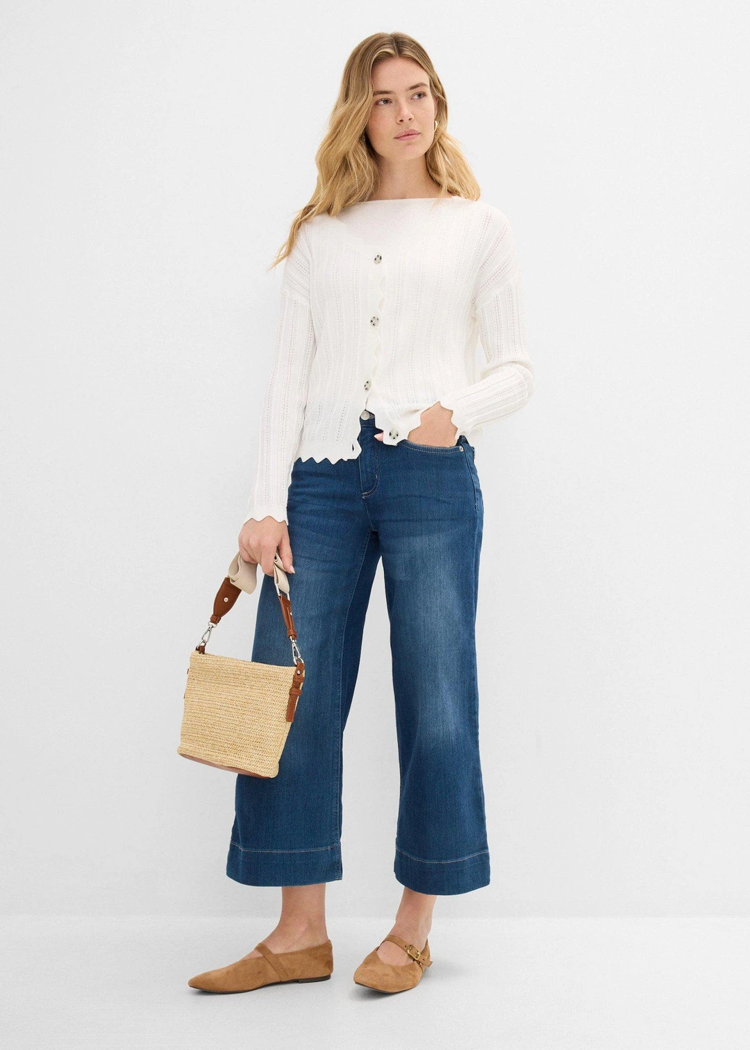 Jupe-culotte en jean ultra-doux - 2