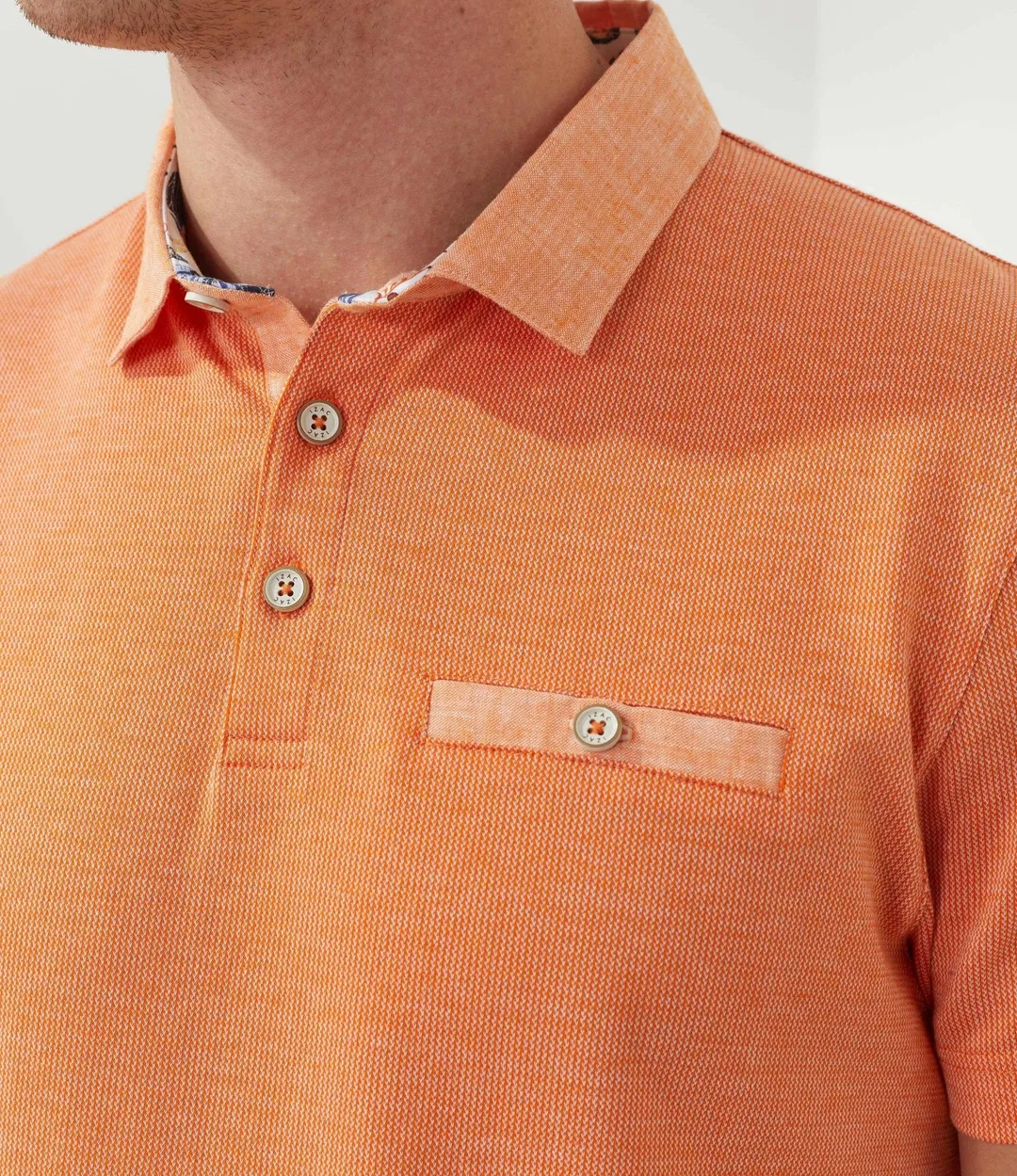 IZAC - Polo orange ''Micron''
