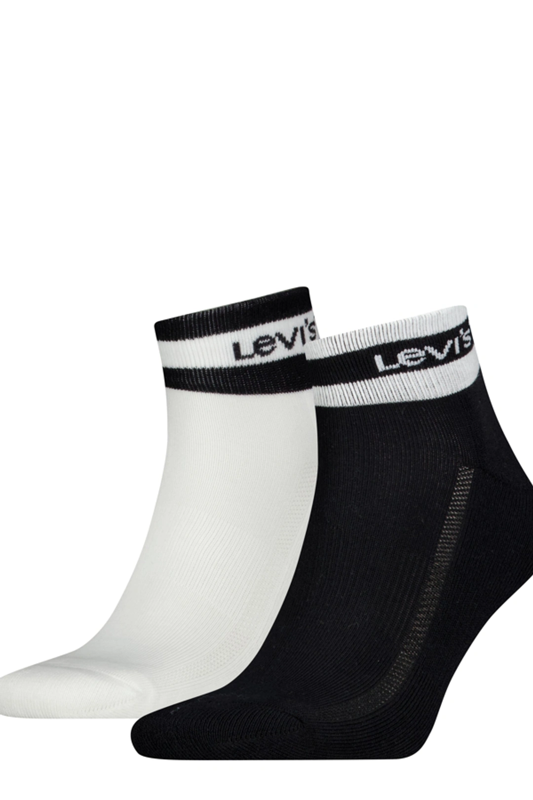 Levi's Chaussettes Basses Batwing Lot De 3 - Homme - Blanc / White - 39