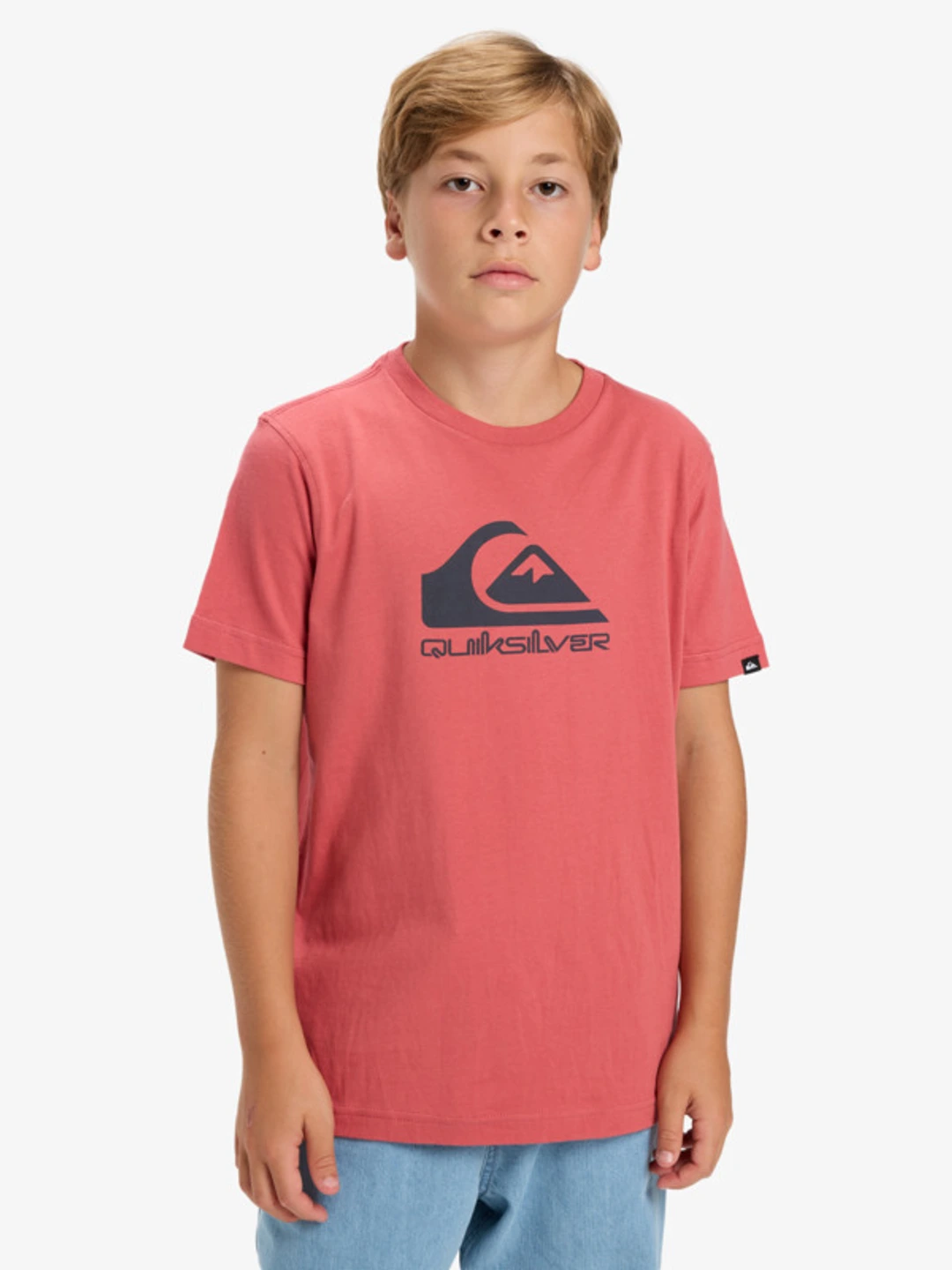 Ev Comp Logo - T-Shirt à manches courtes pour Garçon 8-16 ans Noir