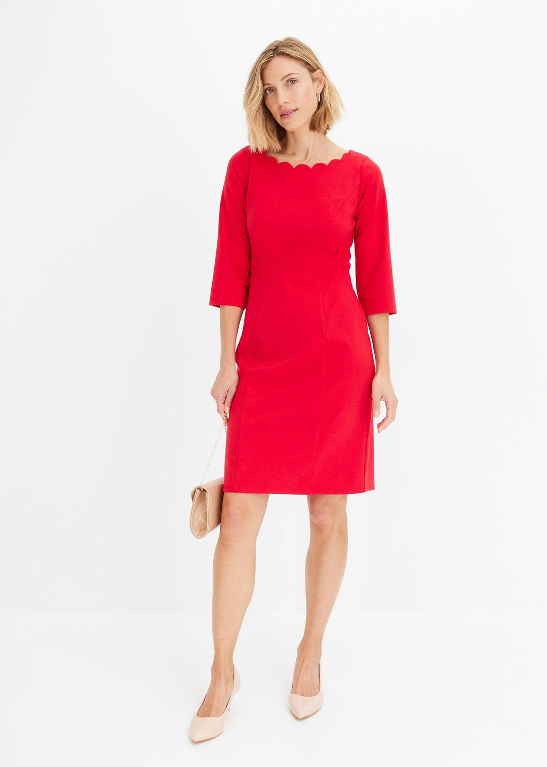 Robe fourreau en jersey milano - 2