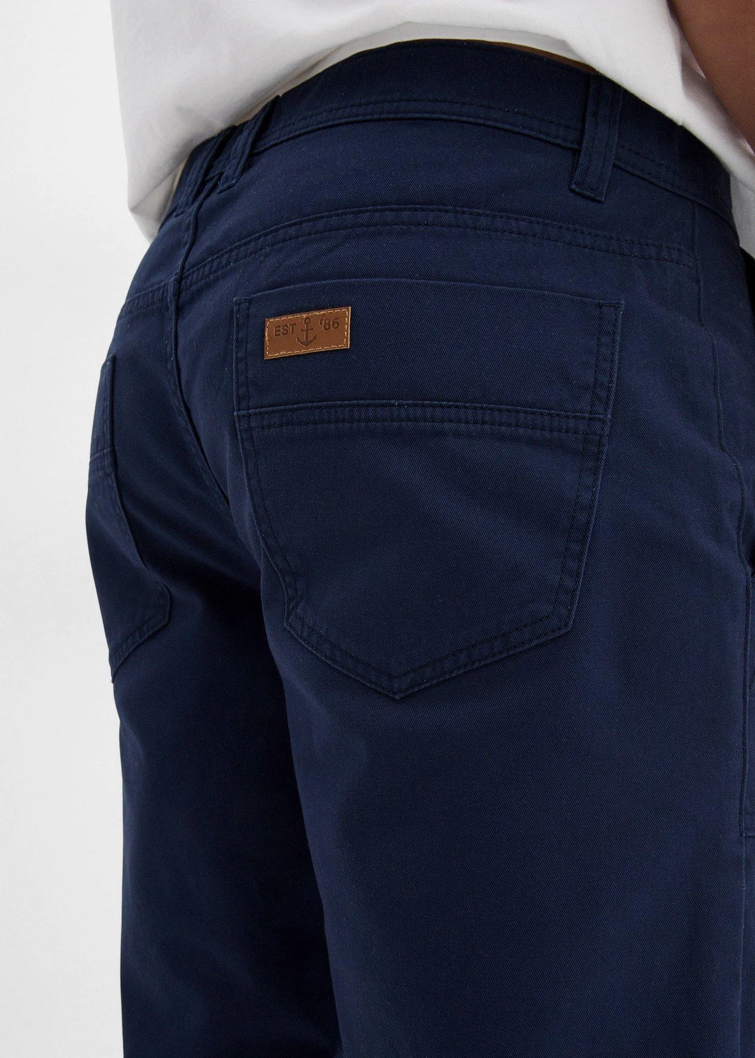 Bermuda long avec poches plaquées, Regular Fit - 3