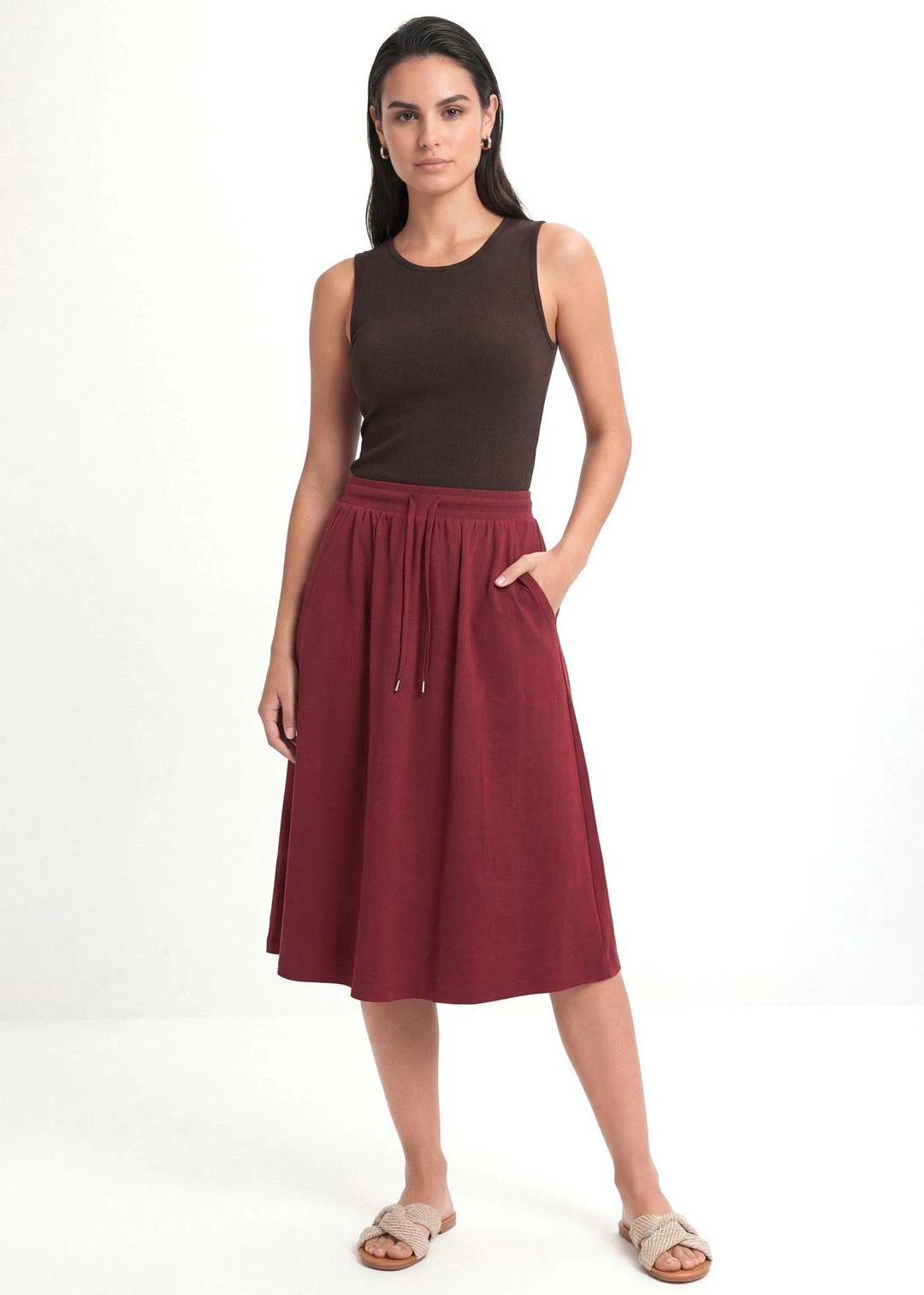 Jupe en jersey coton - 2
