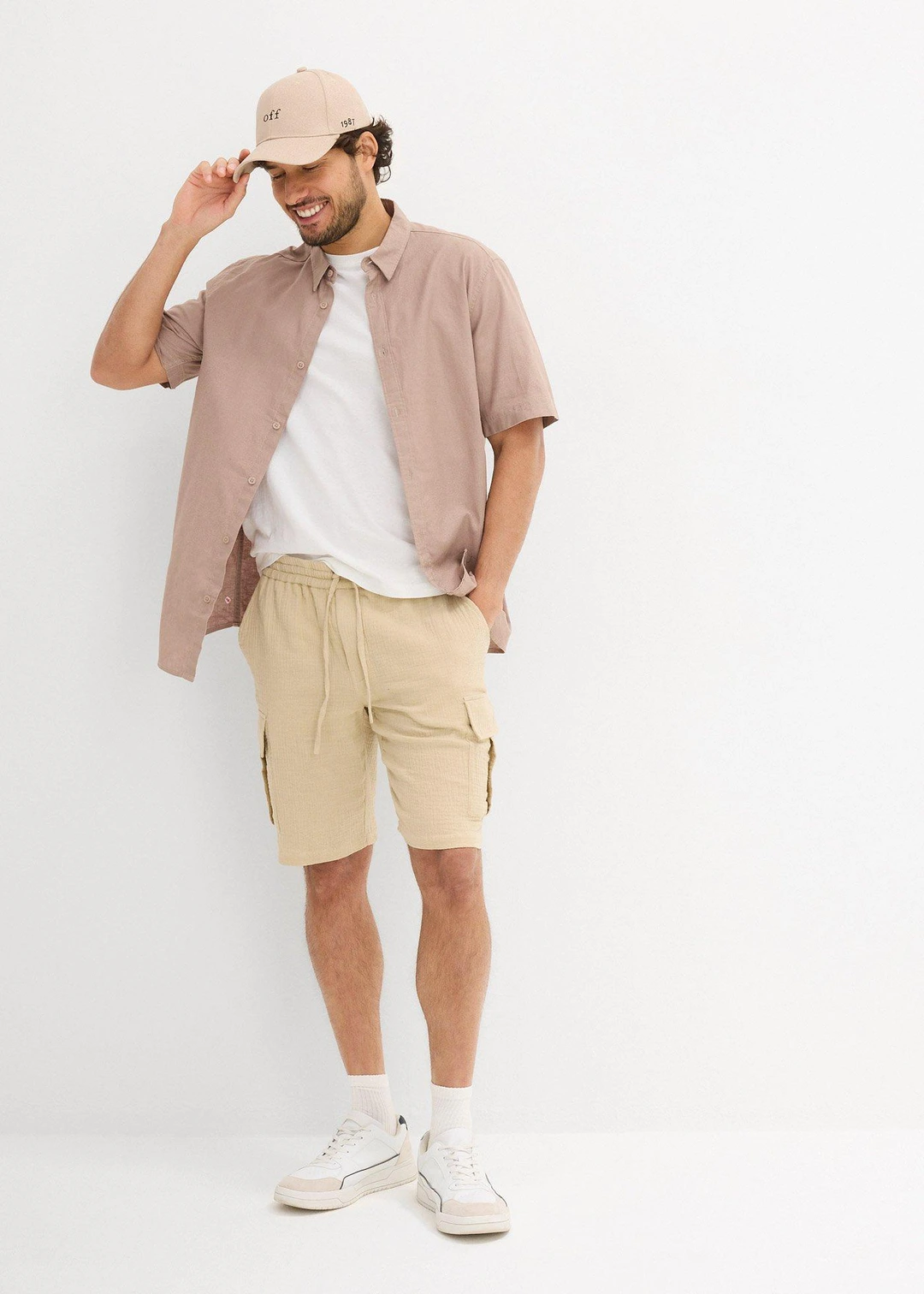 Bermuda en gaze de coton, regular - 2