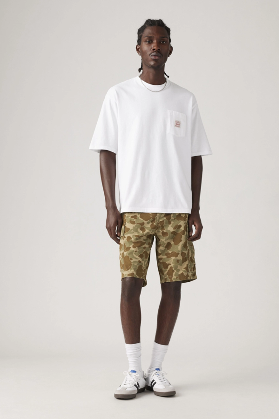 Levi's Carrier Cargo Shorts - Homme - Noir / Meteorite Lightweight - 36