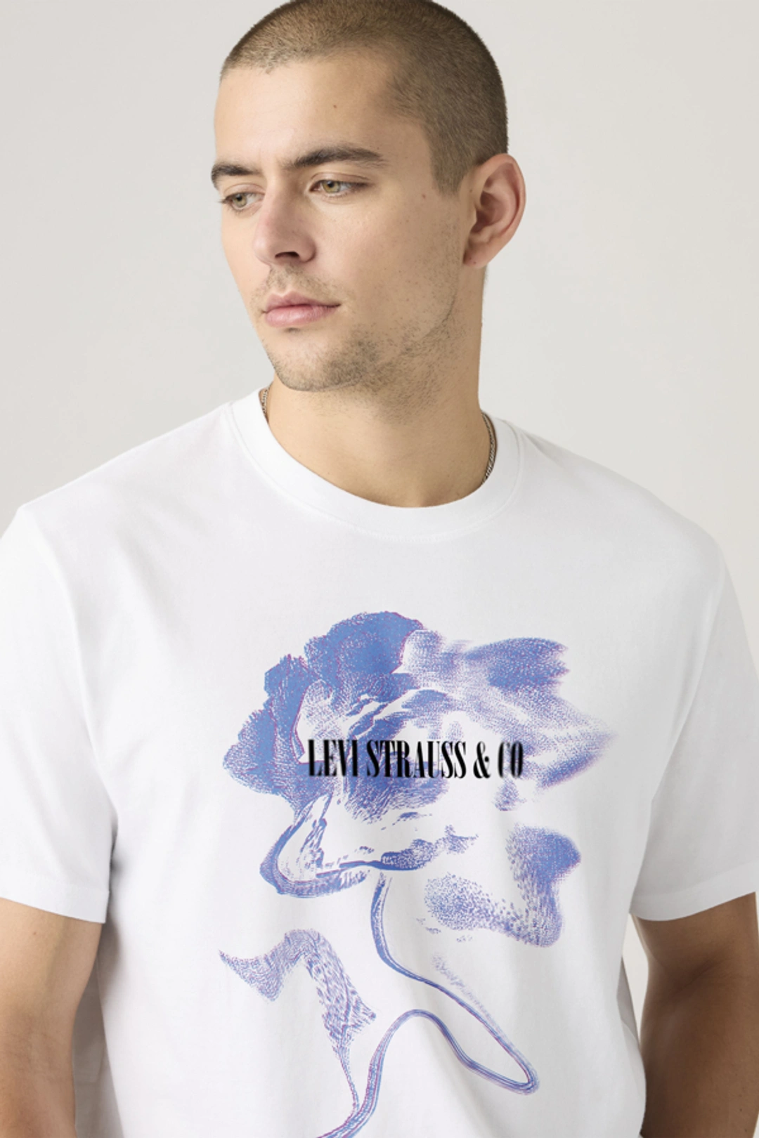 Levi's T Shirt Graphique Relaxed - Homme - Noir / Jet Black - 2XL - 2