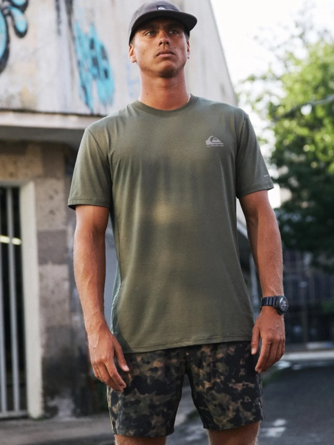 Caecilian - T-Shirt à manches courtes pour Homme Marron