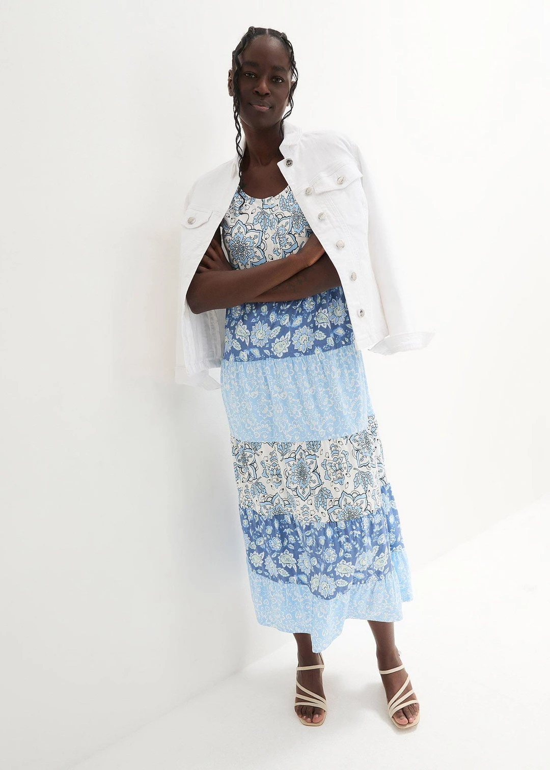 Robe longue en jersey coton - 2