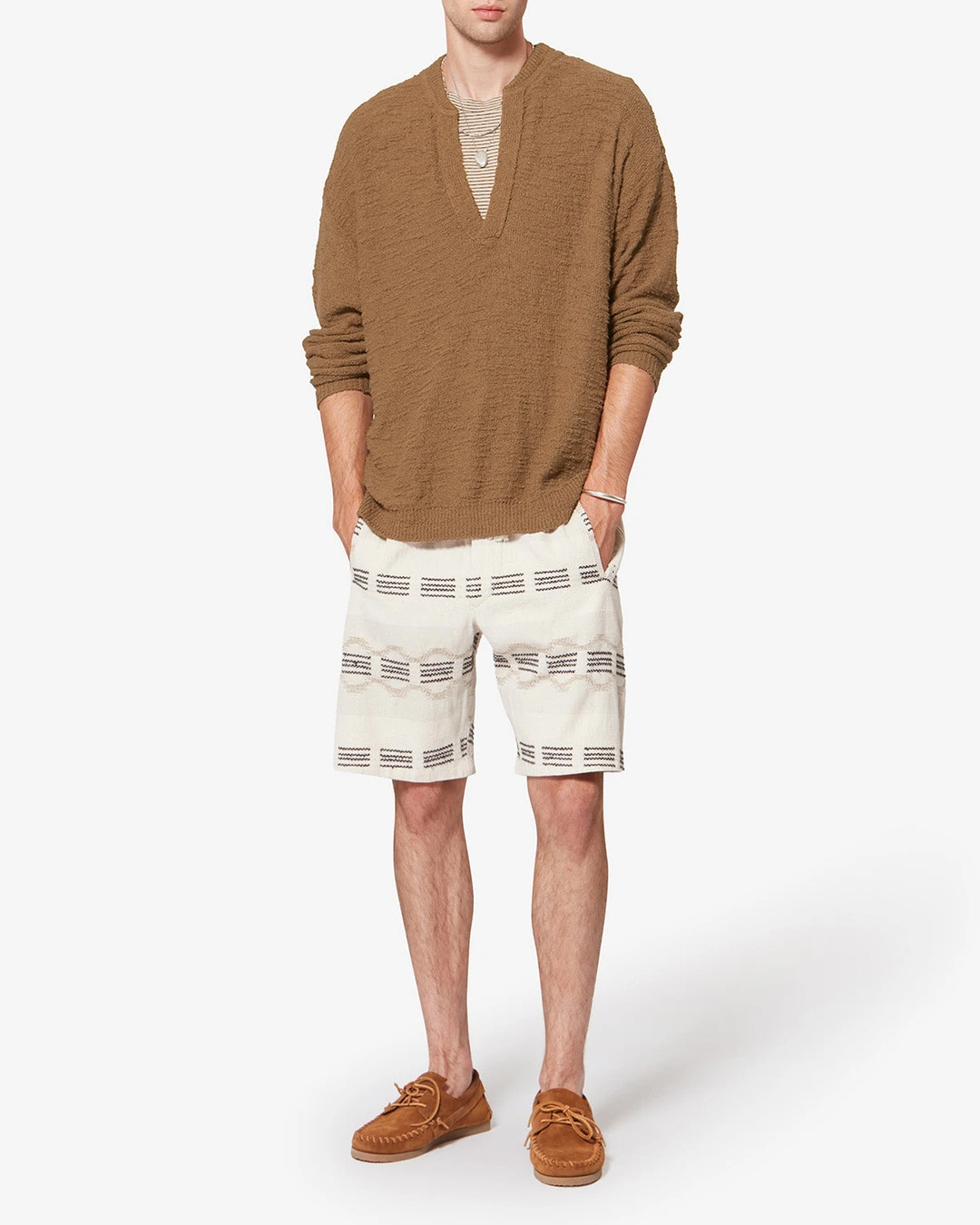 Pull Arnold - Homme - Écru - Taille XL - 4