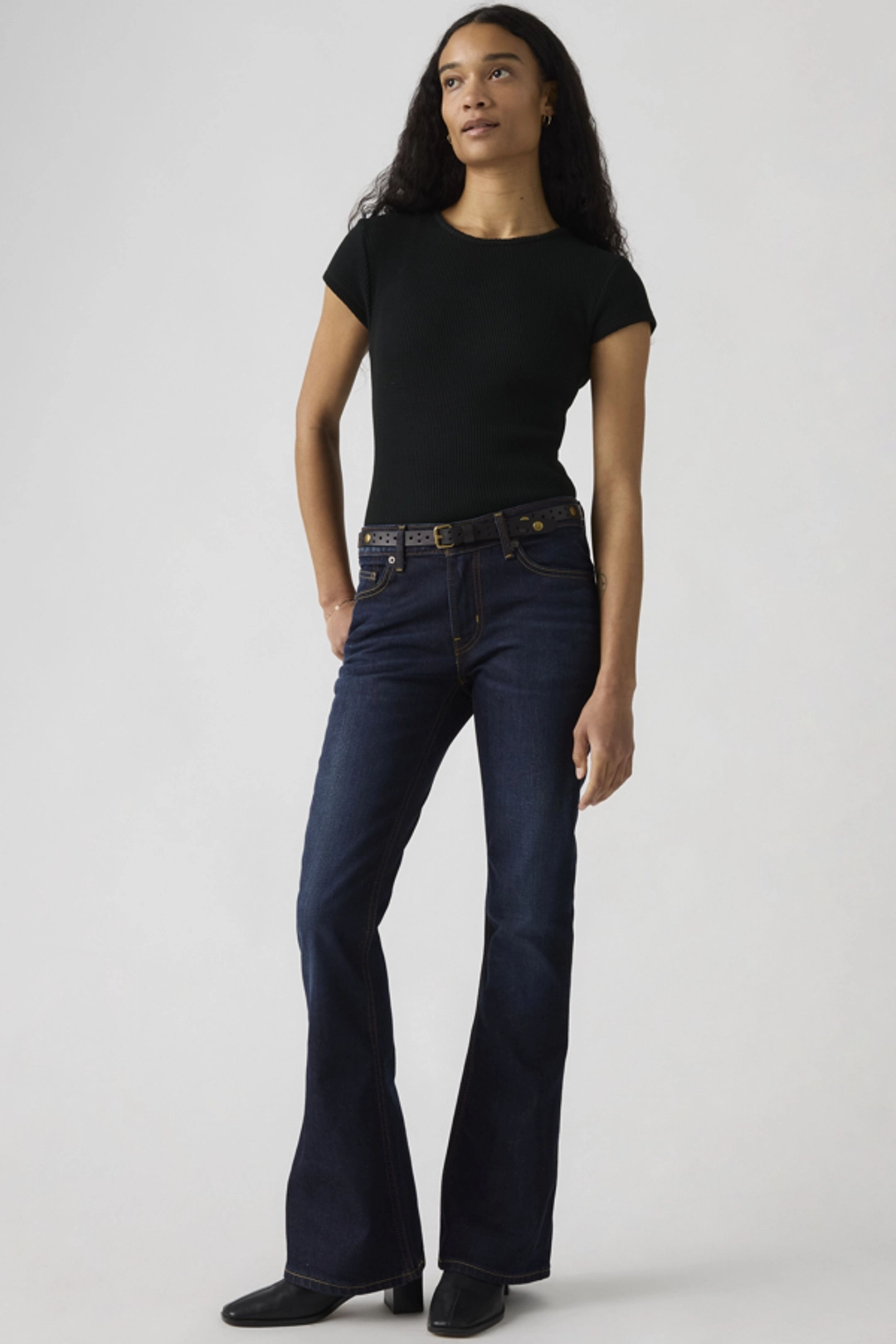 Levi's Jeans Low Slim Boot - Femme - Bleu / Kick Start - 33X32