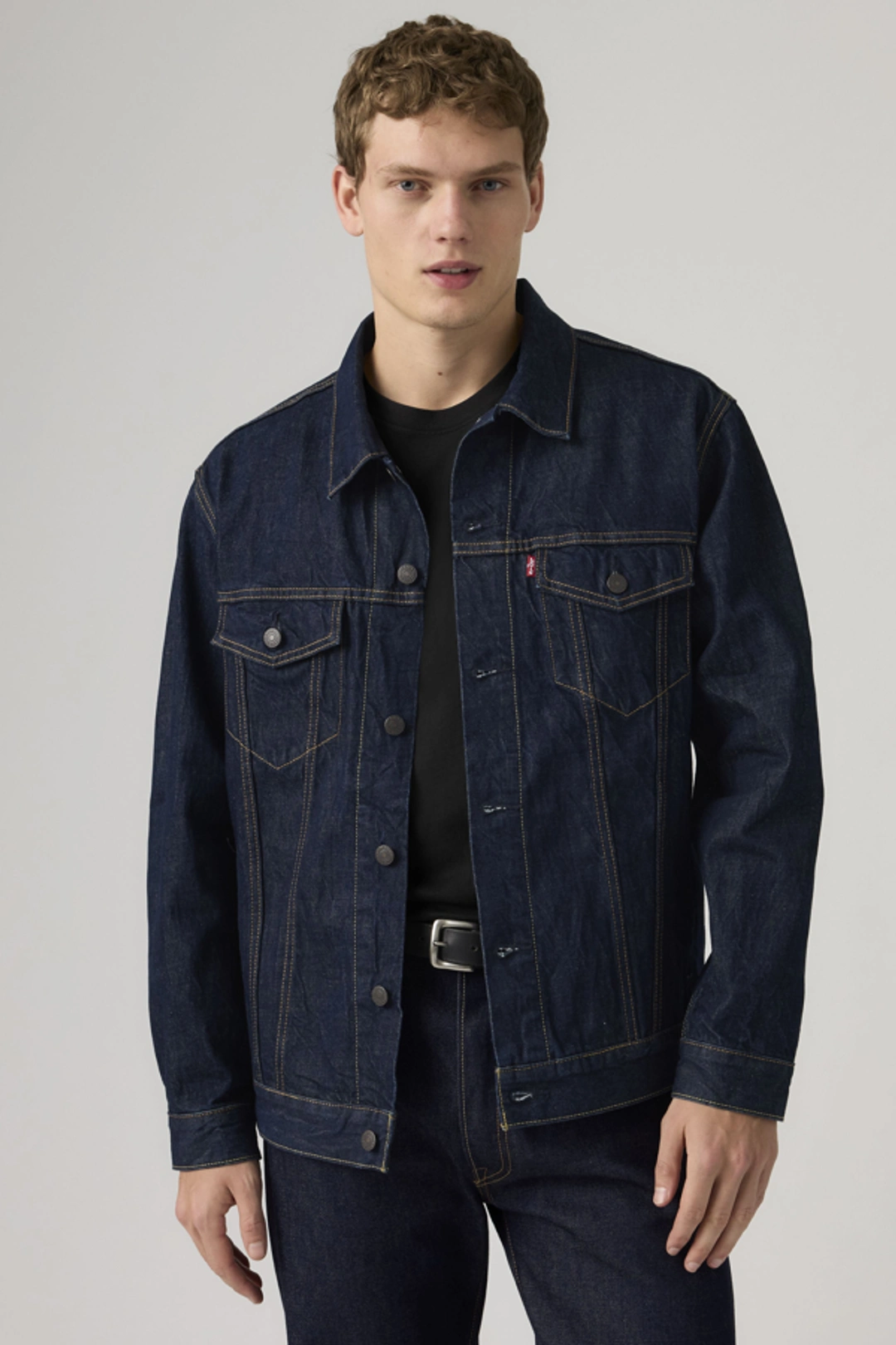 Levi's Veste Trucker Relaxed Type III - Homme - Blanc / Moonstruck - 2XL