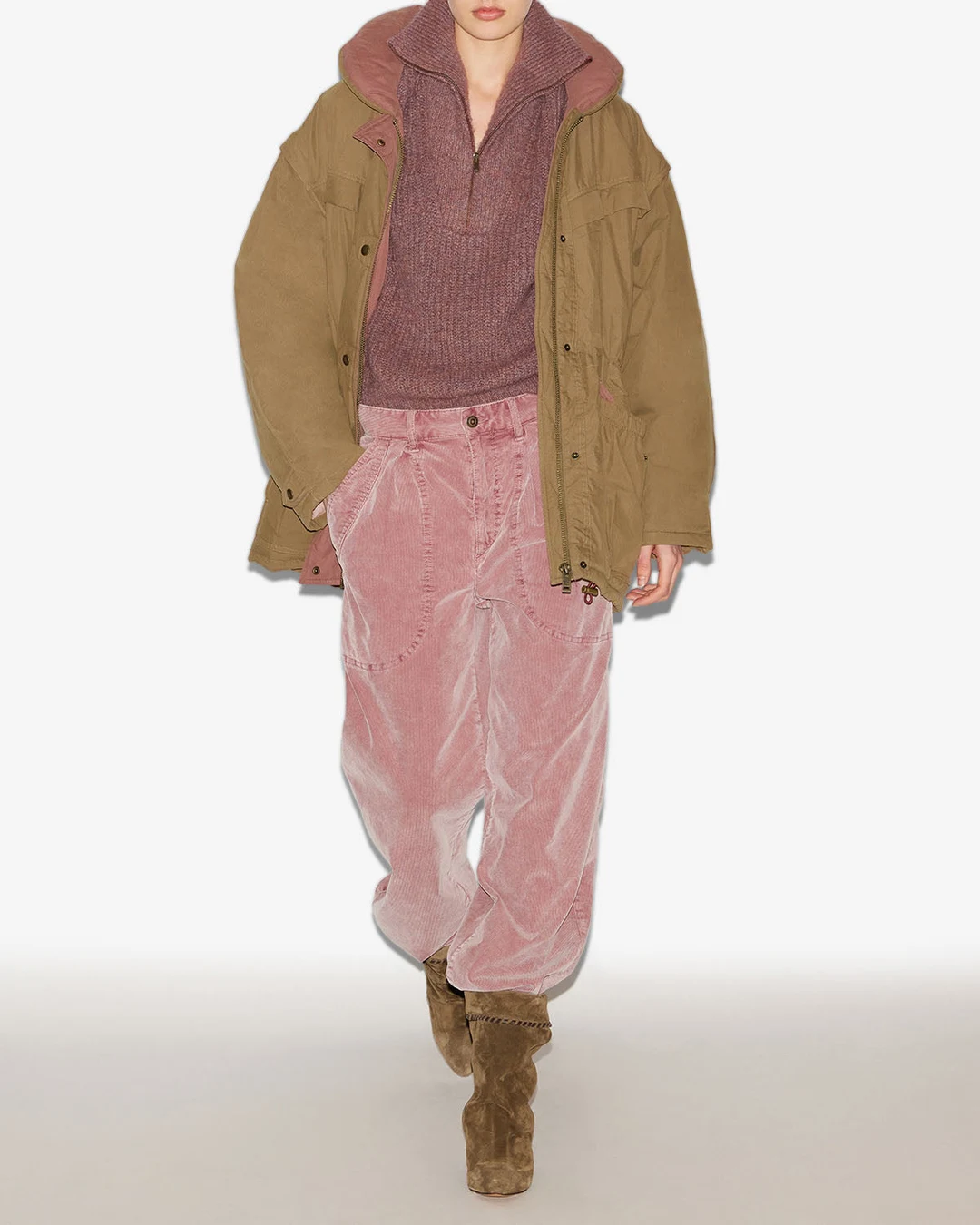 Manteau Damone - Femme - Écru - Taille 42 - Marant Étoile - 4