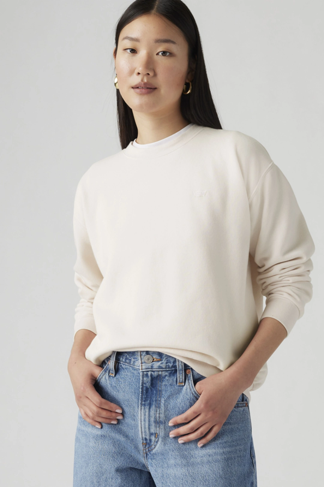 Levi's Sweat Shirt Everyday - Femme - Vert / Pine Green - XS
