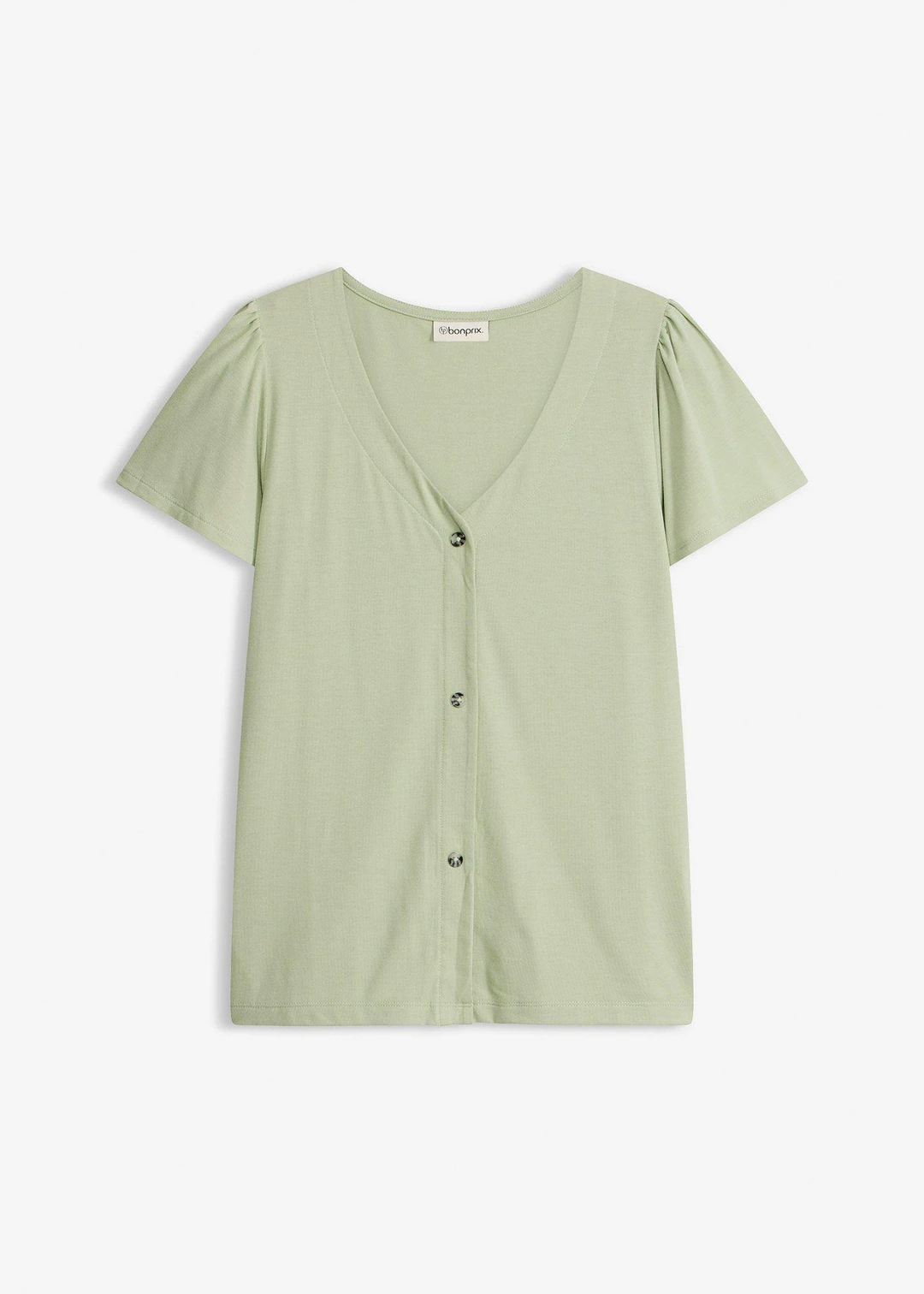 T-shirt boutonné