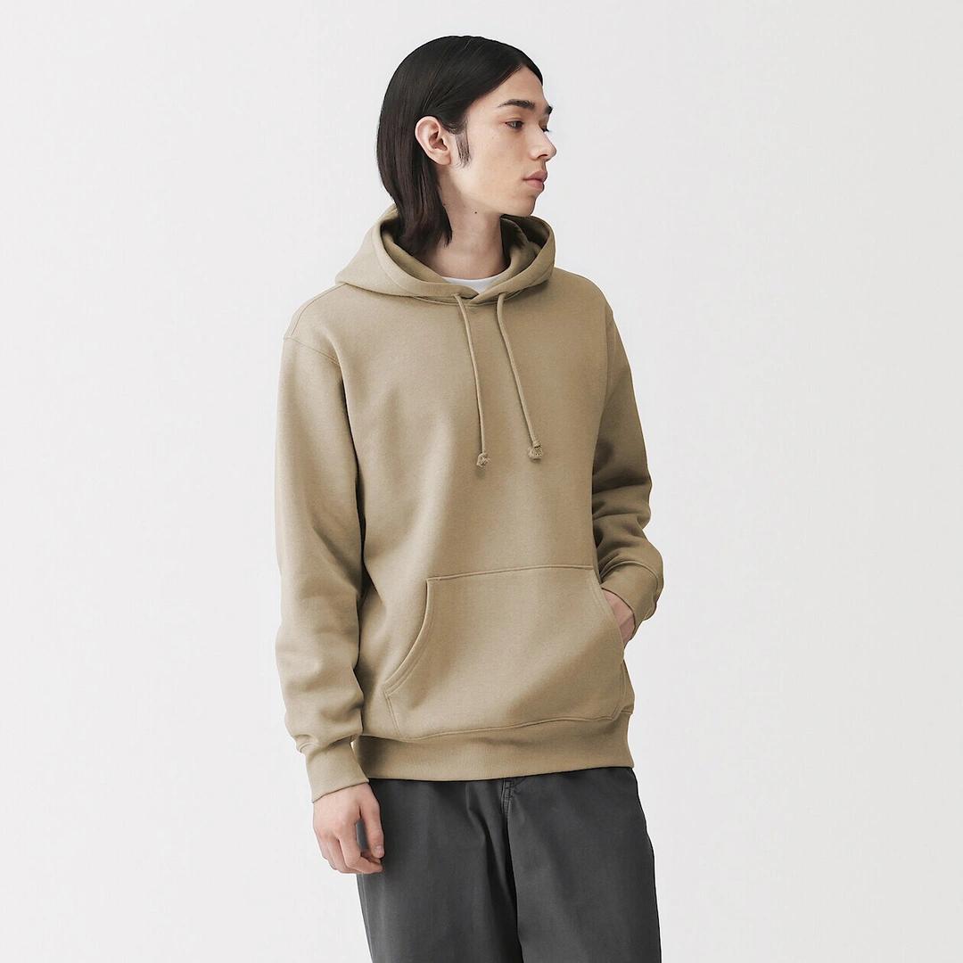 Sweatshirt à capuche en coton mélangé pour homme
