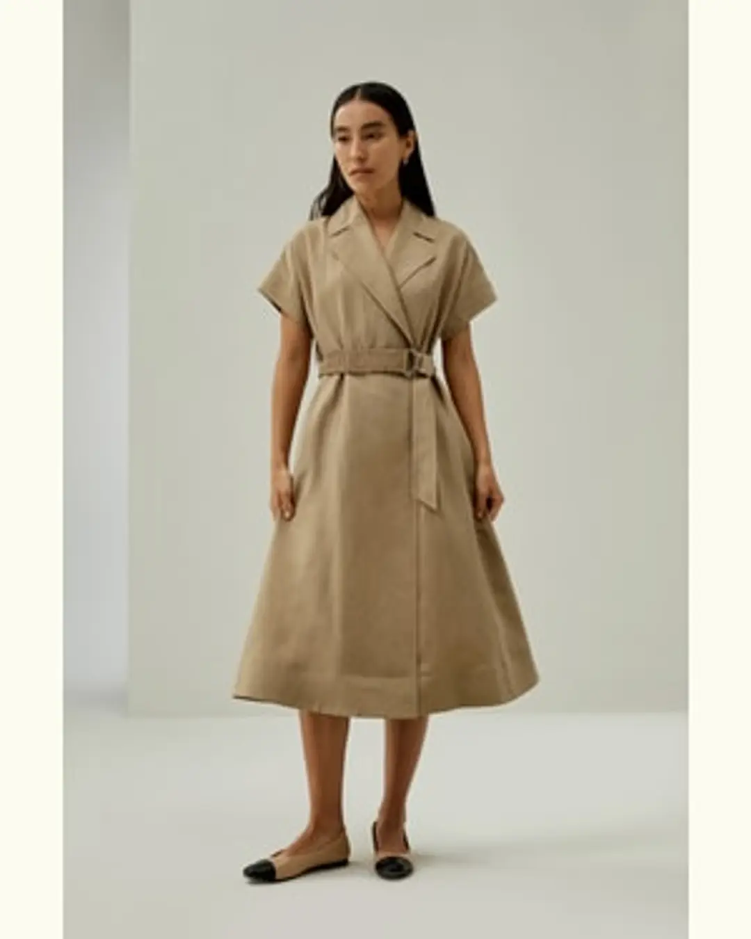 LILYSILK Robe Soie Coupe Nette Et Décontractée Soie De Mûrier, Lin Facile À Assortir Douceur Contre La Peau Chêne S