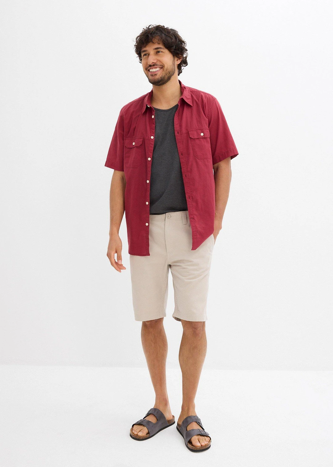 Bermuda chino 100% coton, regular - 2