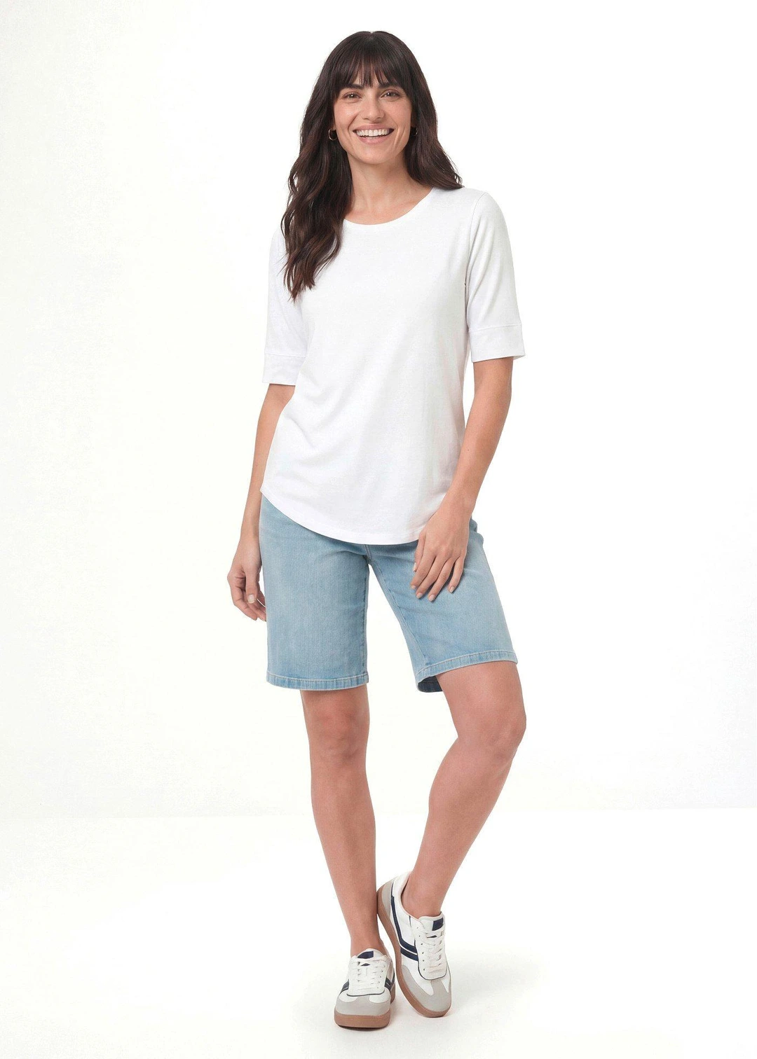T-shirt long et doux en viscose - 2
