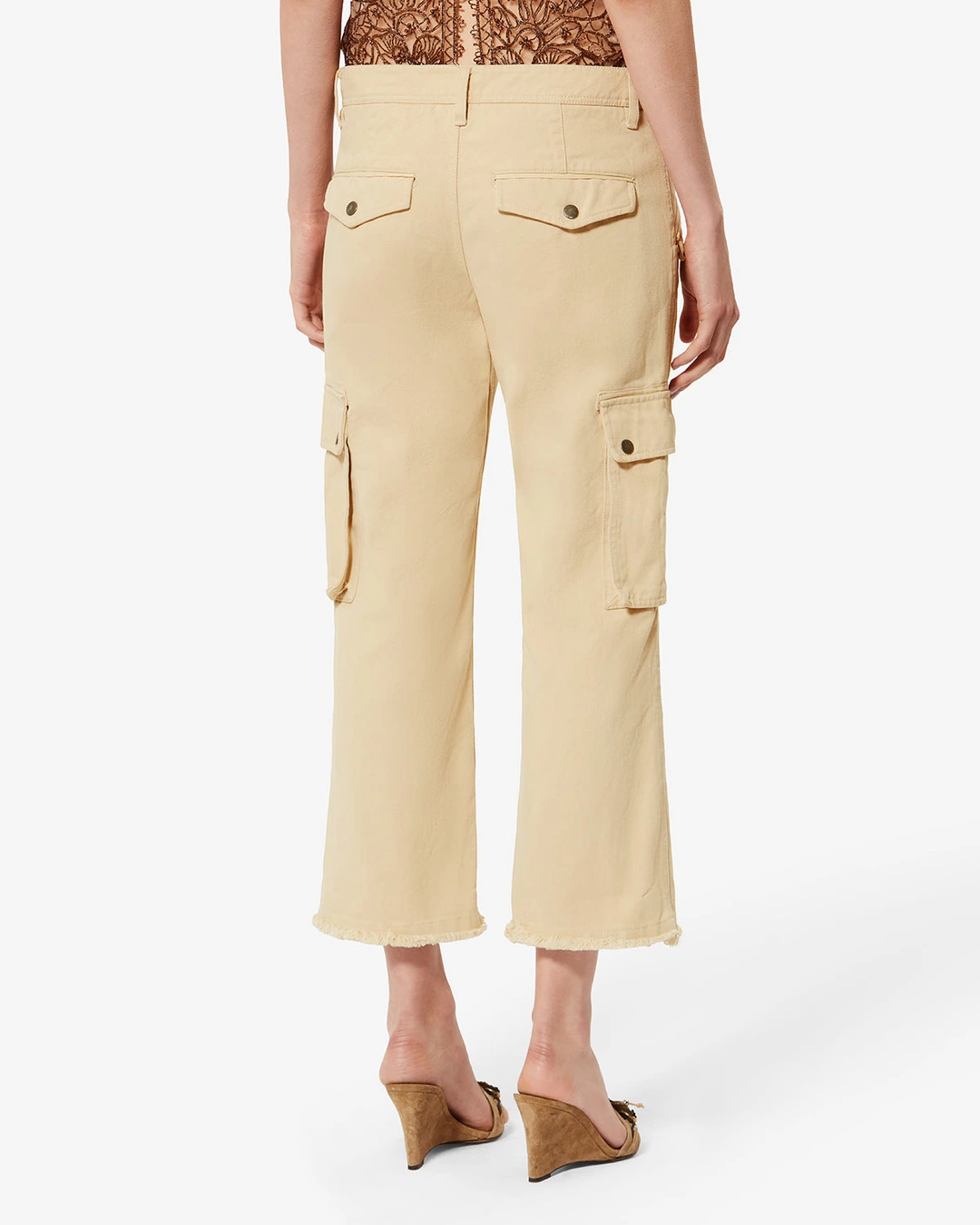 Pantalon Josine - Femme - Kaki - Taille 40 - 3