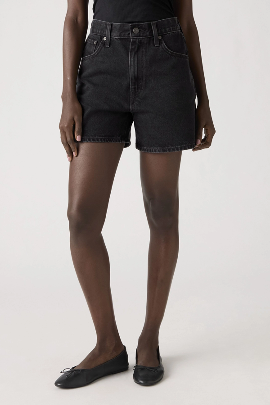 Levi's Short Cinch Mi Cuisse - Femme - Blanc / Blank Impact - 32 - 2